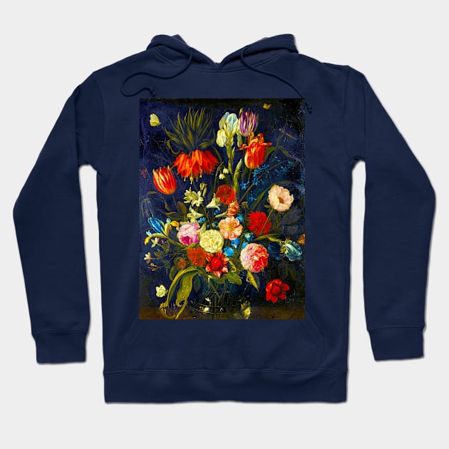 A still life by Jan van Kessel the Elder (digitally enhanced) Hoodie by Amanda1775